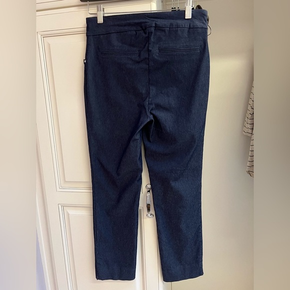 Like New Hilary Radley Women’s Small Pull-On Ankle Pant Denim Blue - Picture 7 of 7